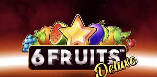 6 Fruits Deluxe is a 5x3, five-payline video slot with features including free spins and scatter wins with a sparkling bonus.