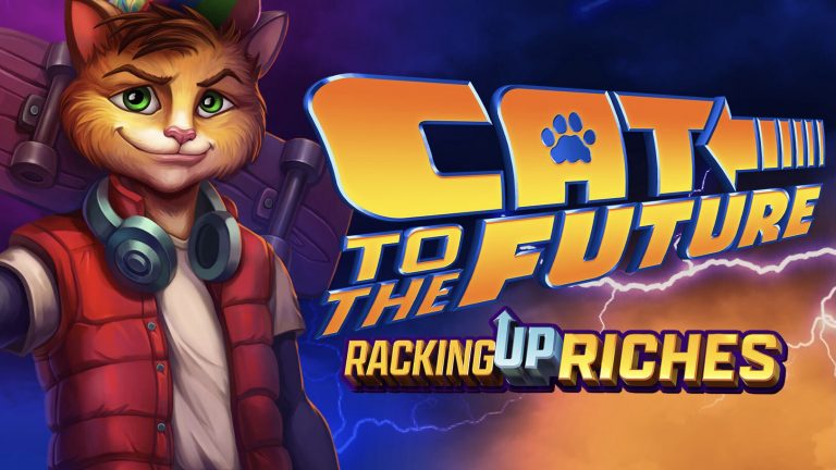 Cat to the Future is a 5x3, 243-payline video slot with features including blinking bucks, racking up riches, free games and jackpots.