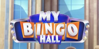 My Bingo Hall is a 5x4, 25-payline video slot with features including free spins, a PrizeBingo symbol and feature, and jackpot wins.