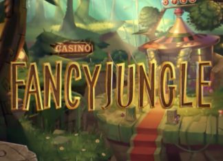 Fancy Jungle is a 5x3, 20-payline video slot which incorporates free spins scatters, stacked wilds and a the free spins bonus.
