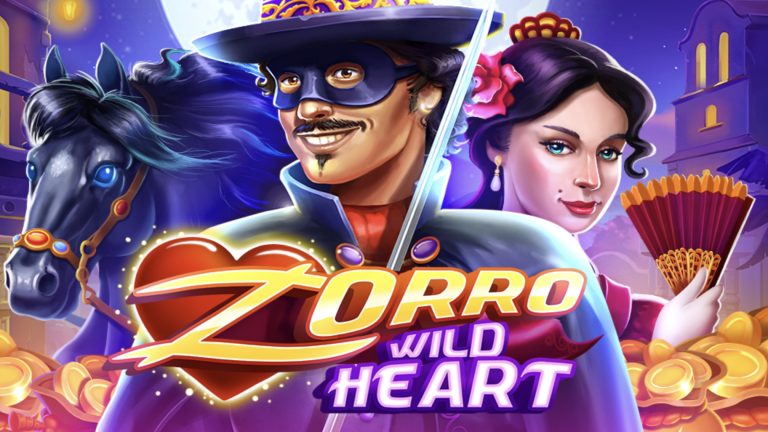 Zorro Wild Heart is a 5x4, 20-payline video slot which incorporates free spins and a maximum win potential of up to x2,800 the bet.