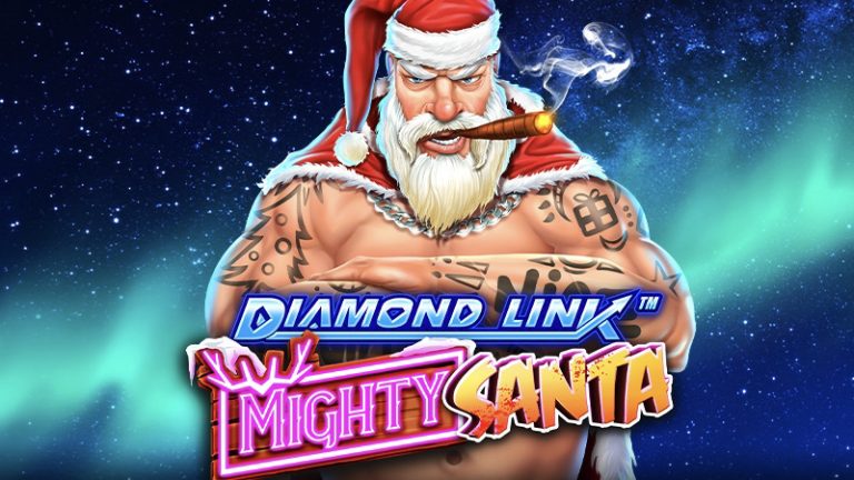 Diamond Link: Mighty Santa is a 5x3, 25-payline slot which incorporates a Diamond Link Hold n Spin mechanic and a max win of x1,000 the bet.