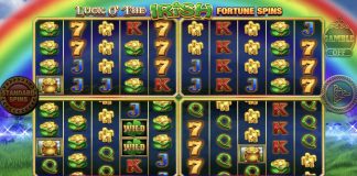 Luck O’ the Irish Gold Spins is a 5x4x4, 40-payline video slot ramping up the win potential with the all-new gold spins round.