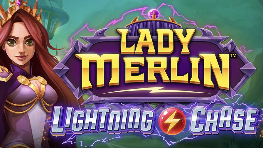 Lady Merlin is a 5x3-4, 432-payline video slot which incorporates a Lightning Chase mechanic , free spins and a Boom+ ante bet.
