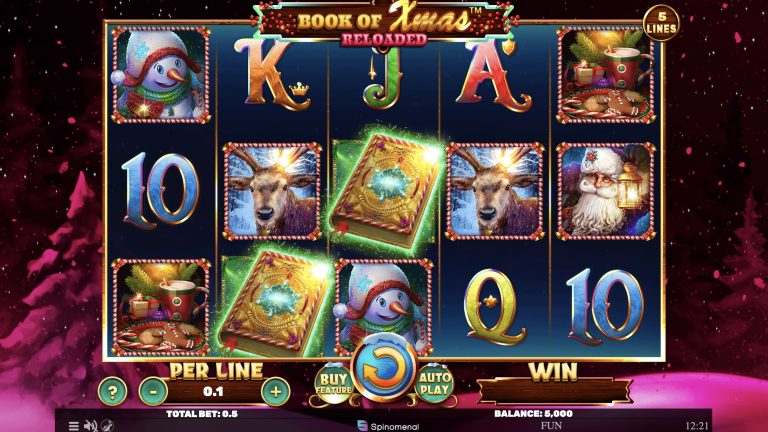 Slot supplier Spinomenal has put a Christmas spin on its Book of slot portfolio with its recent title, Book of Xmas Reloaded. 