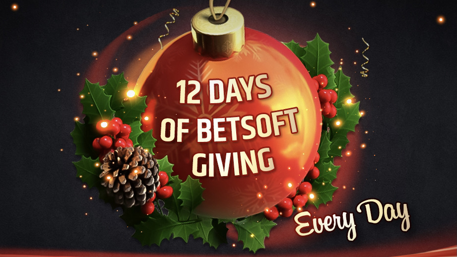 Betsoft Gaming brings festive cheer with the launch of its Twelve Days of Giving charity campaign that will begin on December 14