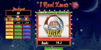 Igaming content provider Spinomenal has unwrapped its brand new Christmas inspired "easy play" game, 1 Reel Xmas.