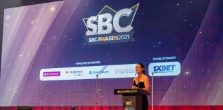 Betsson Group, bet365, Evolution, Betradar and GoldenRace were among the 34 companies to celebrate victories at last night’s SBC Awards 2021.