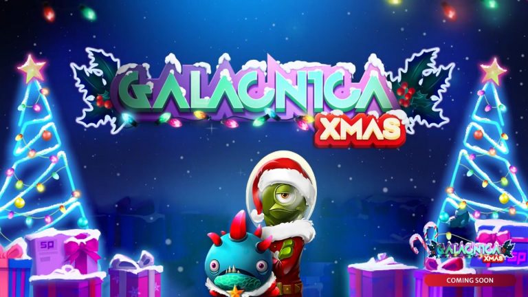 Pofessor Galenic and his lifelong enemy are fighting over who gets the best Christmas gift for Princess Lipsy in Spinmatic’s Galacnica Xmas.