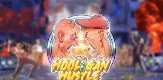 Hooligan Hustle is a 5x3, 248,832-payline video slot that comes with a maximum win potential of up to x10,000 the bet.