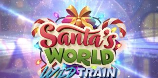 Santa’s World is a 5x5, 25-payline video slot that comes with a maximum win potential of up to x4,610 the bet.