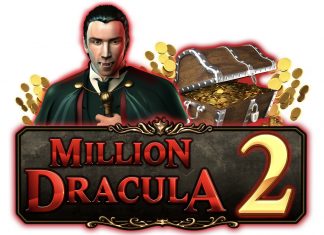 Million Dracula 2 is a 6x10, 1,000,000-payline video slot that comes with a maximum win potential of up to x10,000 the bet.