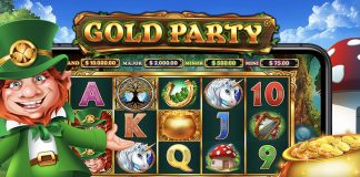Gold Party is a 5x3, 25-payline video slot that incorporates a maximum win potential of up to x5,163 the bet.