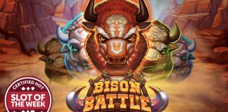 Push Gaming has combined our Slot of the Week award with the fascinating culture of native North Americans in its wild title, Bison Battle.