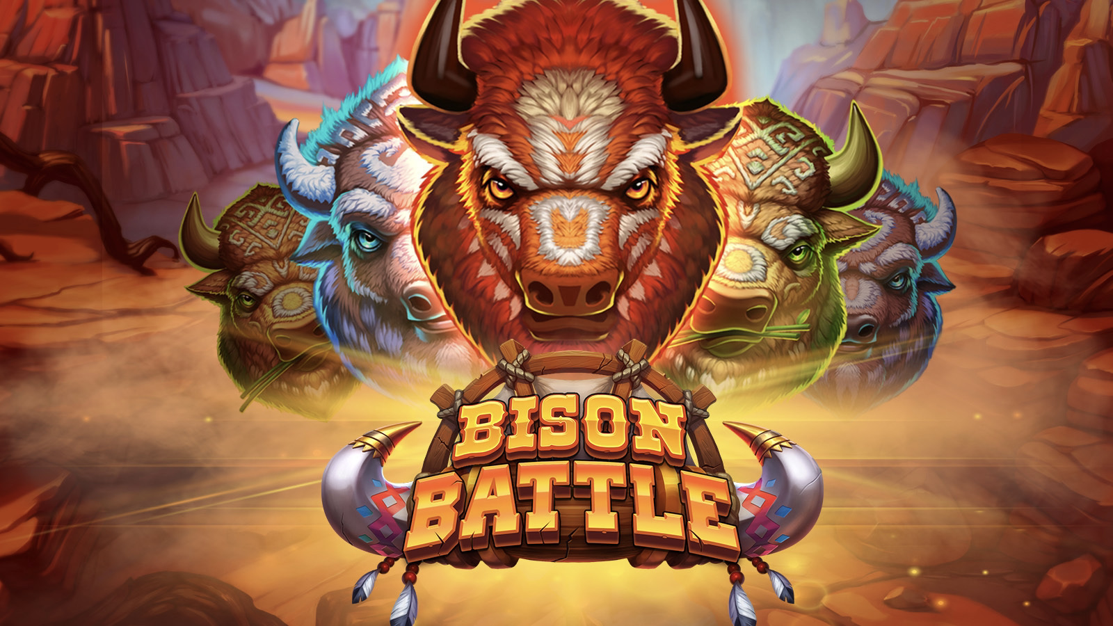 HUGE WIN on Bison Battle Slot!