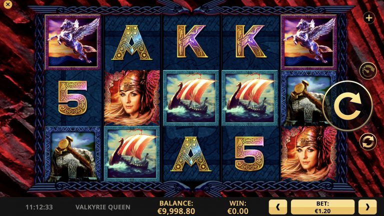 Valkyrie Queen is a 5x3, 243-payline video slot that incorporates a maximum win potential of up to x301 the bet.