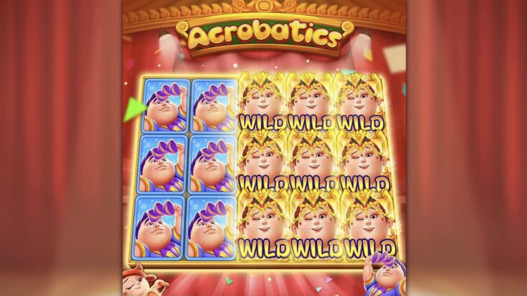 Acrobatics is a 5x3, nine-payline video slot that incorporates a maximum win potential of up to x1,000 the bet.