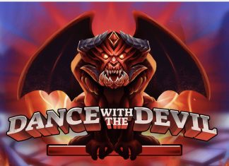 Dance with the Devil is a 5x5, 25-payline video slot that incorporates a maximum win potential of up to x666 the bet.