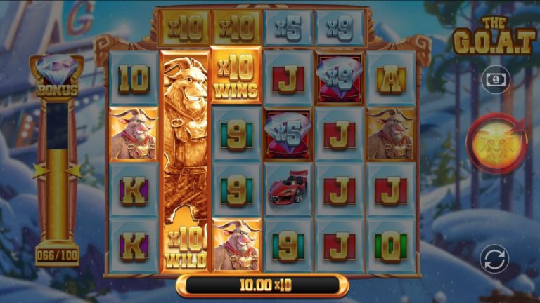 Blueprint Gaming has challenged players to become the greatest of all time in its latest addition to its slot catalogue with The G.O.A.T.