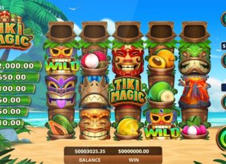 Step onto the golden sands of SG Digital’s Tiki paradise before the wild volcano europes in its latest slot title Tiki Magic. 