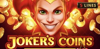 Joker’s Coins: Hold and Win is a 3x3, five-payline video slot that incorporates a maximum win potential of up to x3,000 the bet.