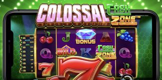 Colossal Cash Zone is a 5x3, 20-payline video slot that incorporates a maximum win potential of up to x5,000 the bet.