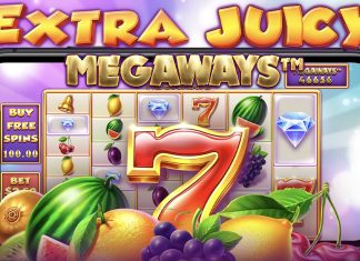 Extra Juicy Megaways is a 6x2-7, 117,649-payline video slot that incorporates a maximum win potential of up to x5,000.