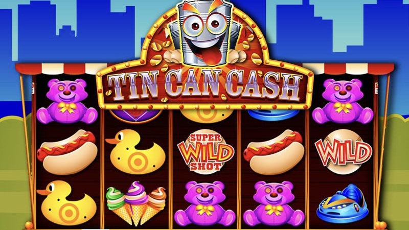 Tin Can Cash is a 5x3, 20-payline video slot that incorporates a maximum win potential of up to x2,500 the bet.