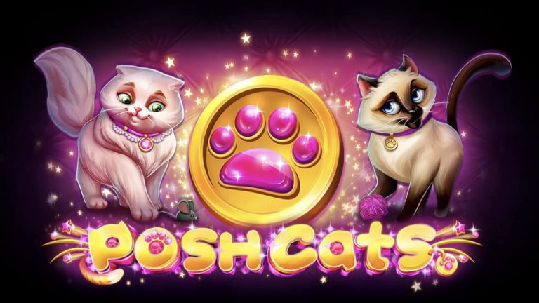 Posh Cats is a 3x3, 27-payline video slot that incorporates a maximum win potential of up to x2,122 the bet.