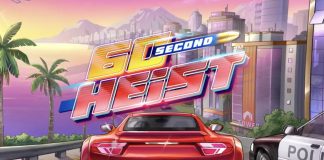 60 Second Heist is a 5x4, 1,204-payline video slot that incorporates a maximum win potential of up to x60,000.
