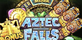 Aztec Falls is a 5x3, 20-payline video slot that incorporates a maximum win potential of over x5,000 the bet.
