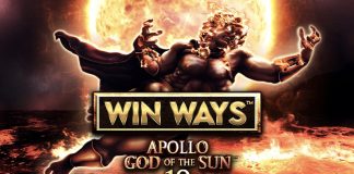 Apollo God of the Sun 10 Win Ways is a 10-reel two-reel-set video slot that incorporates up to 251,957 ways to win.
