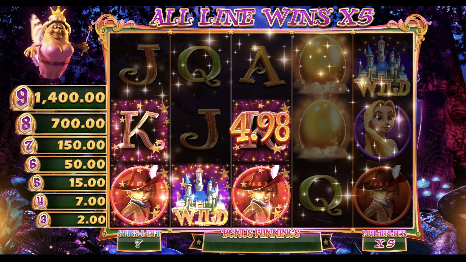 Wish Upon a Cashpot is a 5x3, 20-payline video slot that incorporates the Cashpot mechanic that offers instant prizes.