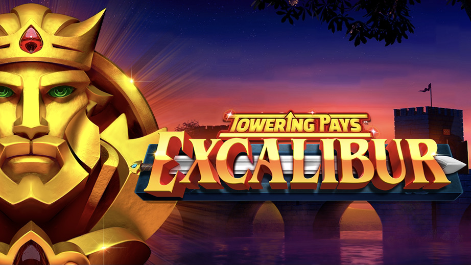 Towering Pays Excalibur is a 5x3-8, increasing-payline video slot that incorporates a Towering Pays mechanic and a max win of €162,500.