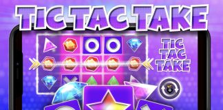 Tic Tac Take is a 5x3, 10-payline video slot that incorporates a maximum win potential of up to x2,200 the bet.