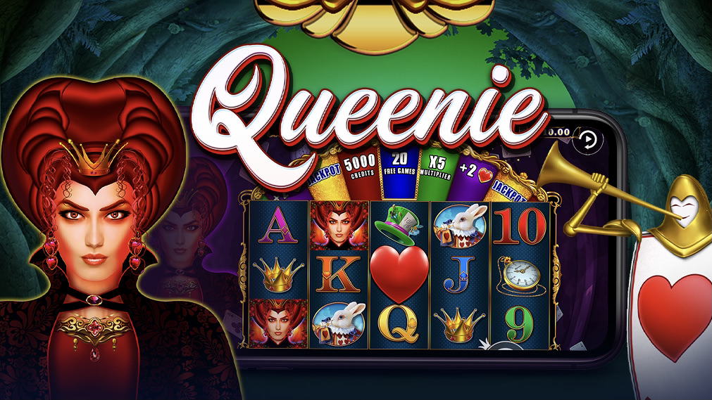 Queenie is a 5x3, 243-payline video slot that incorporates a maximum win potential of up to x4,200 the bet.