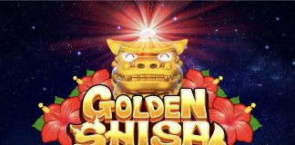 Golden Shisa is a 1x1, single-payline video slot that incorporates a maximum win potential of up to x143 the bet.