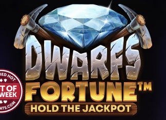 Wazdan has taken our Slot of the Week accolade on a journey in search of untold riches with its Hold the Jackpot slot title, Dwarfs Fortune.
