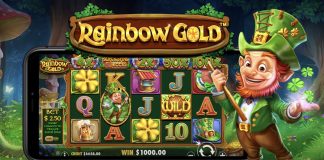Rainbow Gold is a 5x3, 20-payline video slot that incorporates a maximum win potential of up to x5,000 the bet