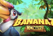 BANANAZ 10K WAYS Yggdrasil & ReelPlay BANANAZ 10K WAYS is a 6x4, 10,000-payline video slot that incorporates a maximum win potential of up to x5,622 the bet.