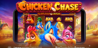 Chicken Chase is a 5x3, 10-payline video slot that incorporates a maximum win potential of up to x210 the bet. 
