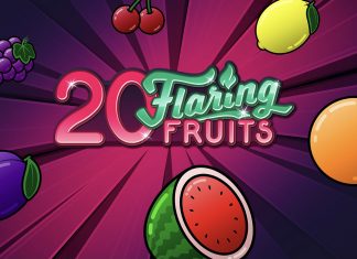 20 Flaring Fruits is a 5x3, 20-payline video slot that incorporates an extra scatter Star-Symbol and two risk features.