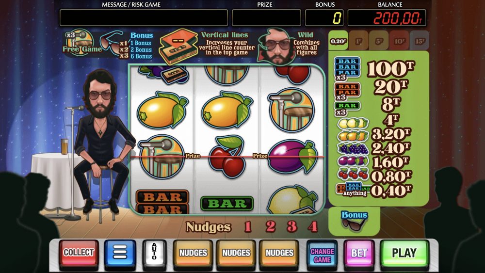Eugenio is a 3x3, single-payline video slot that incorporates an array of symbols and a range of features. 