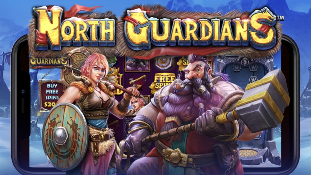 North Guardians is a 5x5, 50-payline video slot that incorporates a maximum win potential of up to x5,000 the bet.