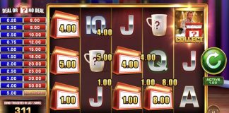 Deal or No Deal: Join & Spin is a 5x3 video slot that incorporates a maximum win potential of up to x50,000 the bet.