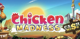 Chicken Madness is a 5x3, 10-payline video slot that incorporates a cash mesh feature and jackpot/bonus prizes.