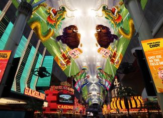 Aristocrat Gaming has entered a “first-of-its-kind” partnership with the Fremont Street Experience in downtown Las Vegas.