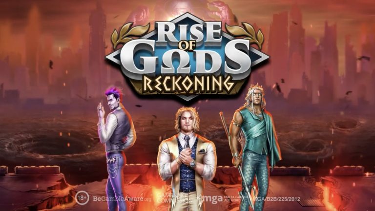 Zeus, Poseidon and Hades must entrap their father who seeks revenge for his imprisonment in Play’n GO’s Rise of Gods: Reckoning.