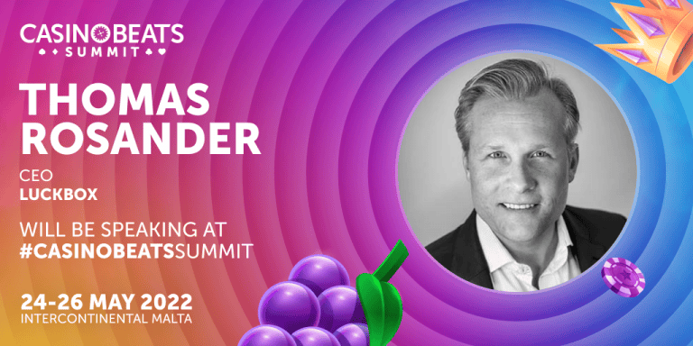 Real Luck’s CEO Thomas Rosander to speak at CasinoBeats Summit and BOSE conferences