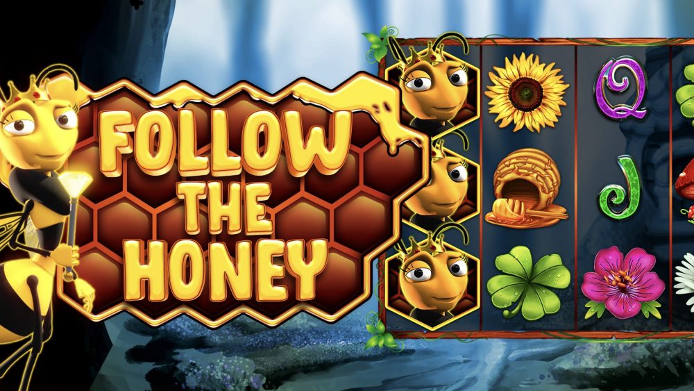 Follow the Honey is a 5x3, 20-payline video slot that incorporates an array of symbols and a range of features.